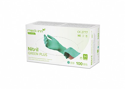 Nitril-Handschuhe Medi-Inn Green Plus