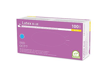 Latex-Handschuhe Medi-Inn Blue