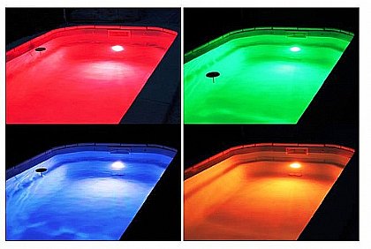 LED Schwimmbadbeleuchtung mit RGB