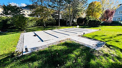 Rollabdeckung Hellgrau-gebraucht