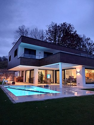 Skimmer Becken Winterfest machen